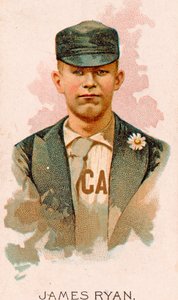 ジェームズライアンの肖像、1887年 作： American School